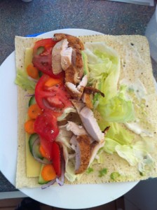 chicken wrap