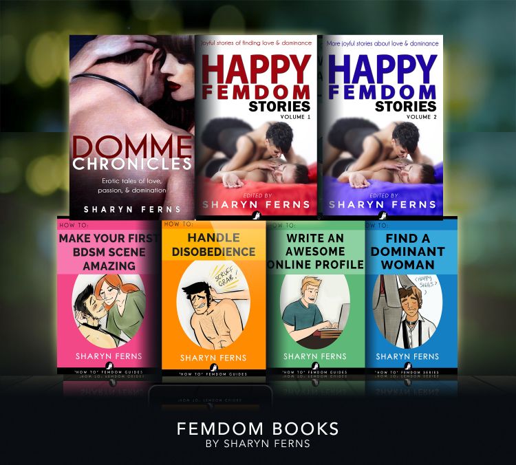Femdom books by Sharyn Ferns